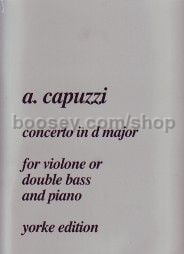 Concerto in D major for double bass & piano