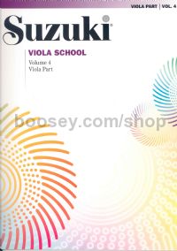 Suzuki Viola School Vol.4 Viola Part