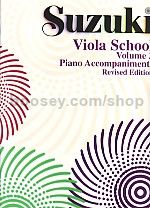 Suzuki Viola School Vol.3 Piano Accompaniment