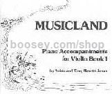 Musicland Violin 1 Piano Accomp 