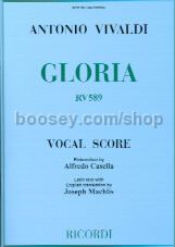 Gloria, RV 589 (SATB & Piano)