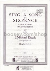 Sing A Song Of Sixpence (key: D) (high) (archive)
