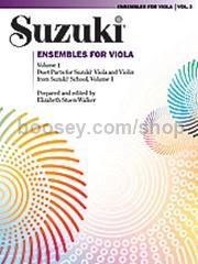 Suzuki Ensembles For Viola Vol.1
