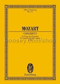 Concerto for Piano No.22 in Eb Major, K 482 (Piano & Orchestra) (Study Score)