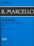 Sonatas, Op. 2 Nos. 1-6 for flute & continuo
