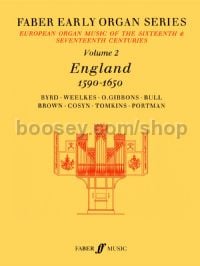 Faber Early Organ Series Vol.II: England 1590-1650