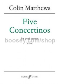 Five Concertinos (Wind Quintet Score)