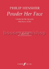 Powder Her Face (Libretto)