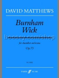 Burnham Wick (Score)