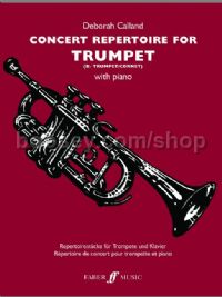 Concert Repertoire for Trumpet (Trumpet & Piano)