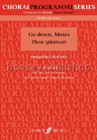 Go Down Moses: Three Jazz Spirituals (SATB & Piano)