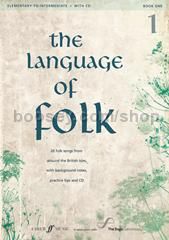 The Language of Folk, Book I - Elementary to Intermediate (Voice)