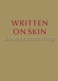 Written on Skin (Full Score) (CASED)