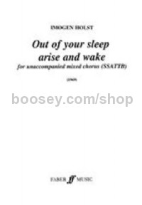 Out of your Sleep Arise (SATB div unacc)
