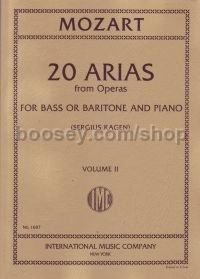 20 Arias vol.2 Bass Vce