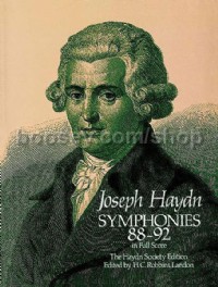 Symphonies Nos. 88-92 (Full Score)