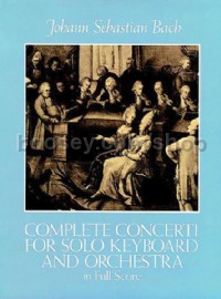 Concerti for Solo Keyboard and Orchestra (Full Score)