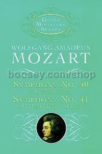 Symphonies Nos. 40 and 41 (Miniature Score)