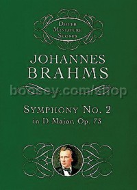 Symphony No. 2 in D Major, Opus 73 (Miniature Score)