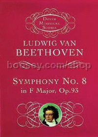 Symphony No. 8 in F Major, Opus 93 (Miniature Score)