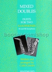 Mixed Doubles saxophone Duets Eb & Bb 
