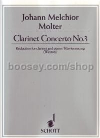 Clarinet Concerto No3 Cl/Piano