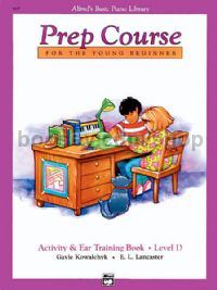Prep Course for the Young Beginner - Activity & Ear Training Book (Level D)