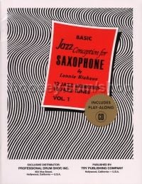 Basic Jazz Conception for Saxophone, Vol. 1 (+ CD)