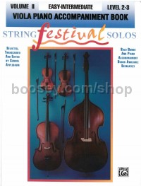 String Festival Solos for Viola, Vol. 2, Piano accompaniment