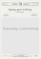 Spring Goes Walking Gass/brook Unison             