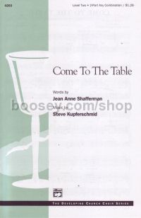 Come To The Table Kupferschmid 2part              