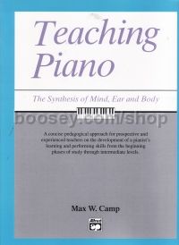 Teaching Piano The Synthesis of Mind Etc 