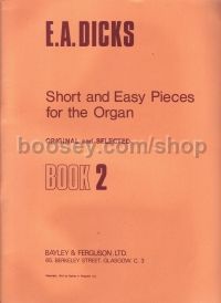 Short Pieces For Organ Book 2 