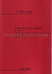 Concerto in A Minor, RV 445 (Piccolo & Piano)