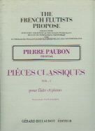 Pieces Classiques Pour Flute vol.1