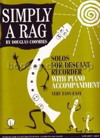 Simply A Rag for descant recorder & piano