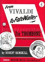 From Vivaldi To Fats Waller - Treble Clef Trombone & Piano