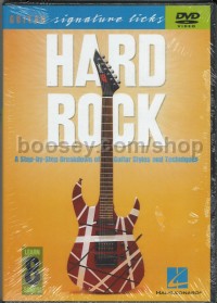Hard Rock Guitar Signature Licks DVD