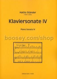 Piano Sonata IV - piano