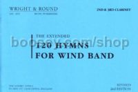 120 Hymns For Wind Band 2nd/3rd Clarinet          