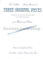 Delibes/massenet Original Pieces (3) flute 