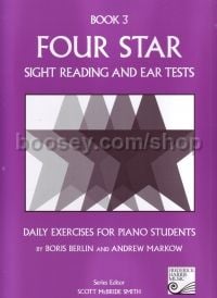 Four Star S/r & Ear Tests Book 3 Piano 