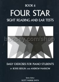 Four Star S/r & Ear Tests Book 6 Piano 