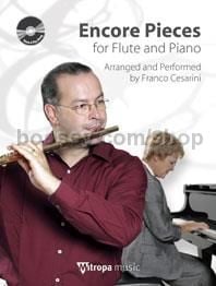 Encore Pieces for Flute and Piano - C Flute (Book & CD)