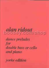 Dance Preludes for Double Bass or Cello
