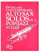 Contemporary Solos in Pop and Jazz Styles for Alto Sax