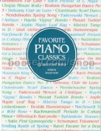 Favorite Piano Classics - 88 Works Piano S