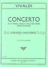 Concerto In Amin Op. 9/5 Violin/piano