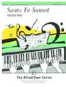 Santa Fe Sunset Piano Duet (Alfred Duet Series)