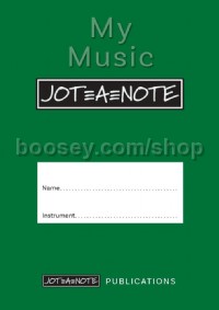 My Music Jot=a=note Green